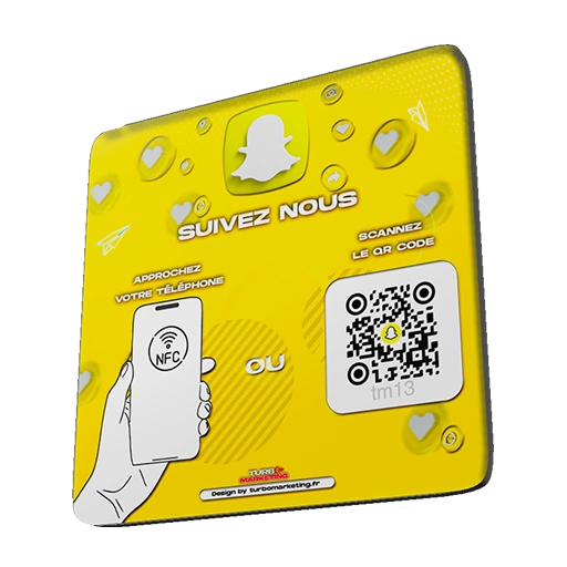 Plaque Snapchat